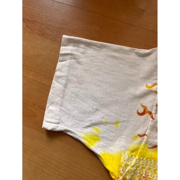 Grateful Dead Vintage Liquid Blue 1992 Skeletons Tie Dye Single Stitch Shirt XL - Picture 10 of 11